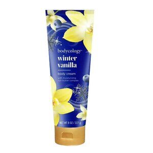 Bodycology Shea Butter Body Cream, Winter Vanilla, 8 oz